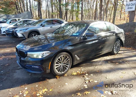 2018 BMW 530I xDrive из США, поврежденный, VIN WBAJA7C56JWC76814